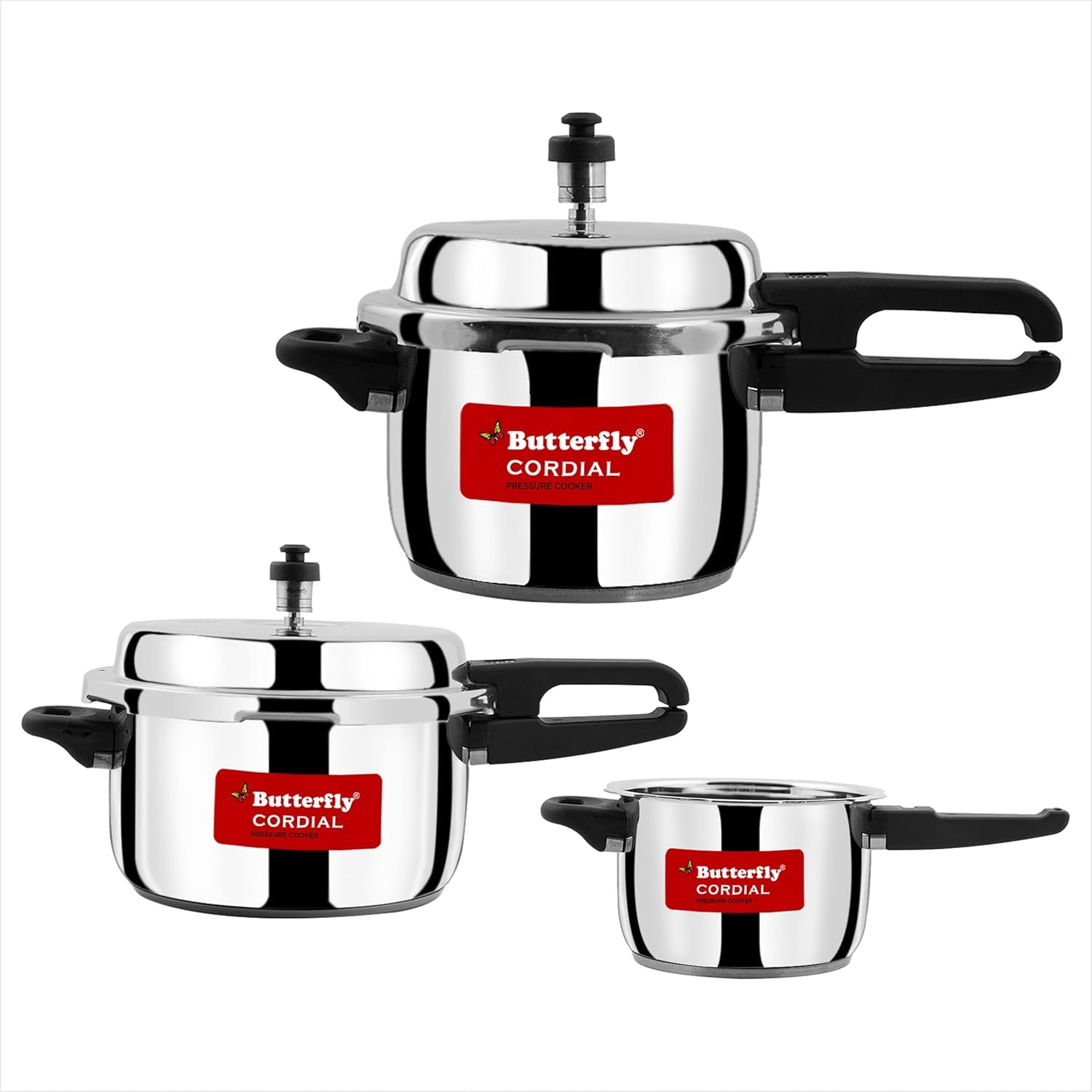 Butterfly Cordial Stainless Pressure Cooker 2L-5L – 30% Off