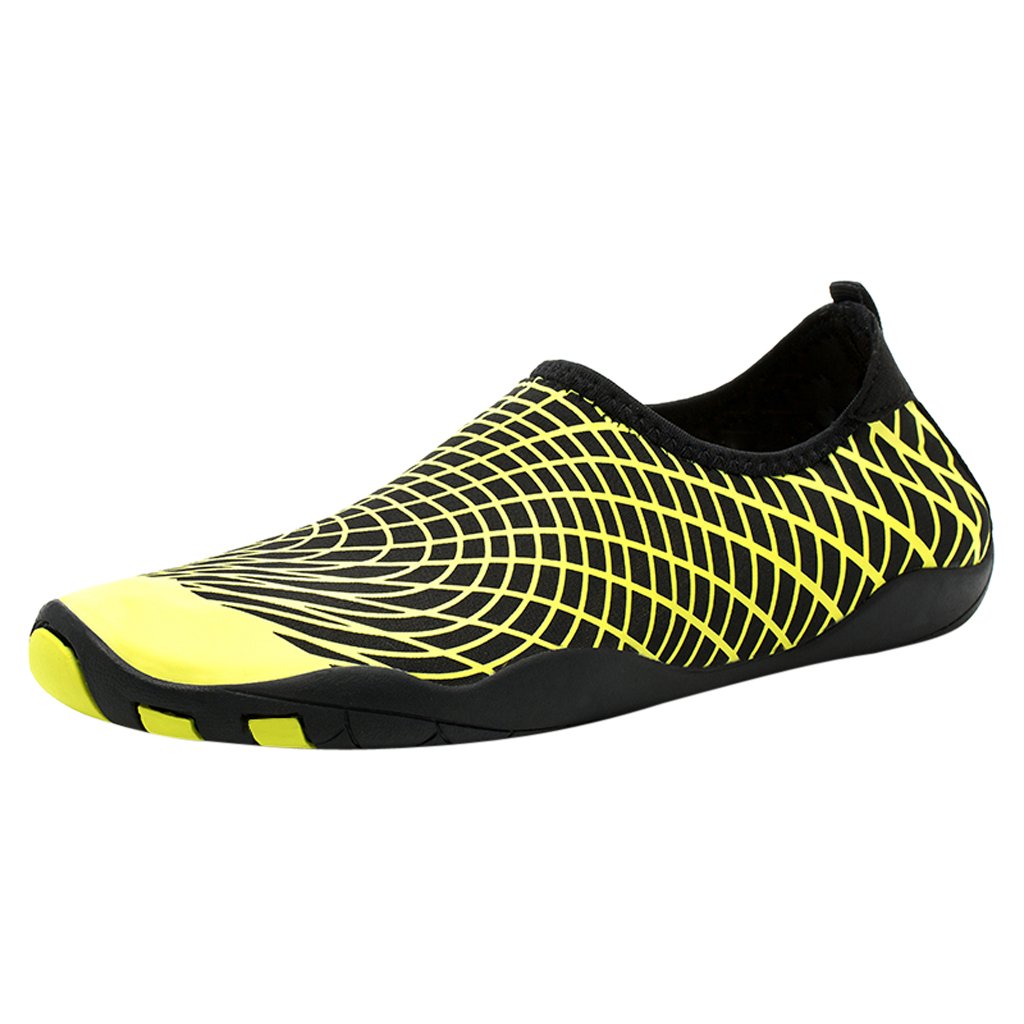 Women Men Slip on Quick-dry Water Shoes Beach Swim Shoes EU 41 Yellow|Clothing, Shoes & Accessories | Men's Shoes | Athletic-picture-29