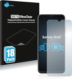 Savvies Screen Protector compatible with Oscal C80 Protection Film Clear 18-Pack