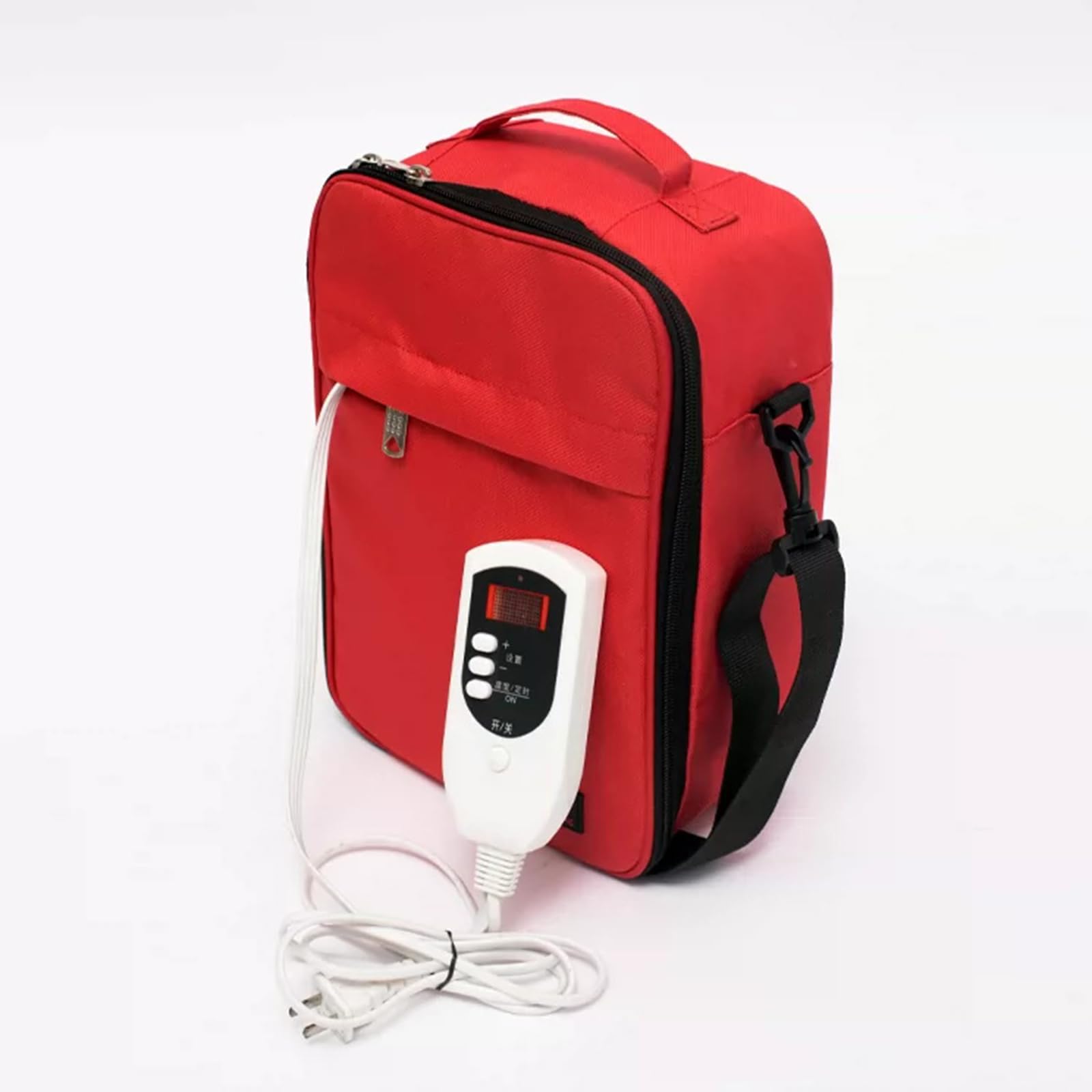 Bolsa de calefacción de diálisis peritoneal, calentador de líquido de temperatura constante de 2 litros, paquete de líquido caliente de 20-65 °C con temporizador, suministros esenciales para diálisis