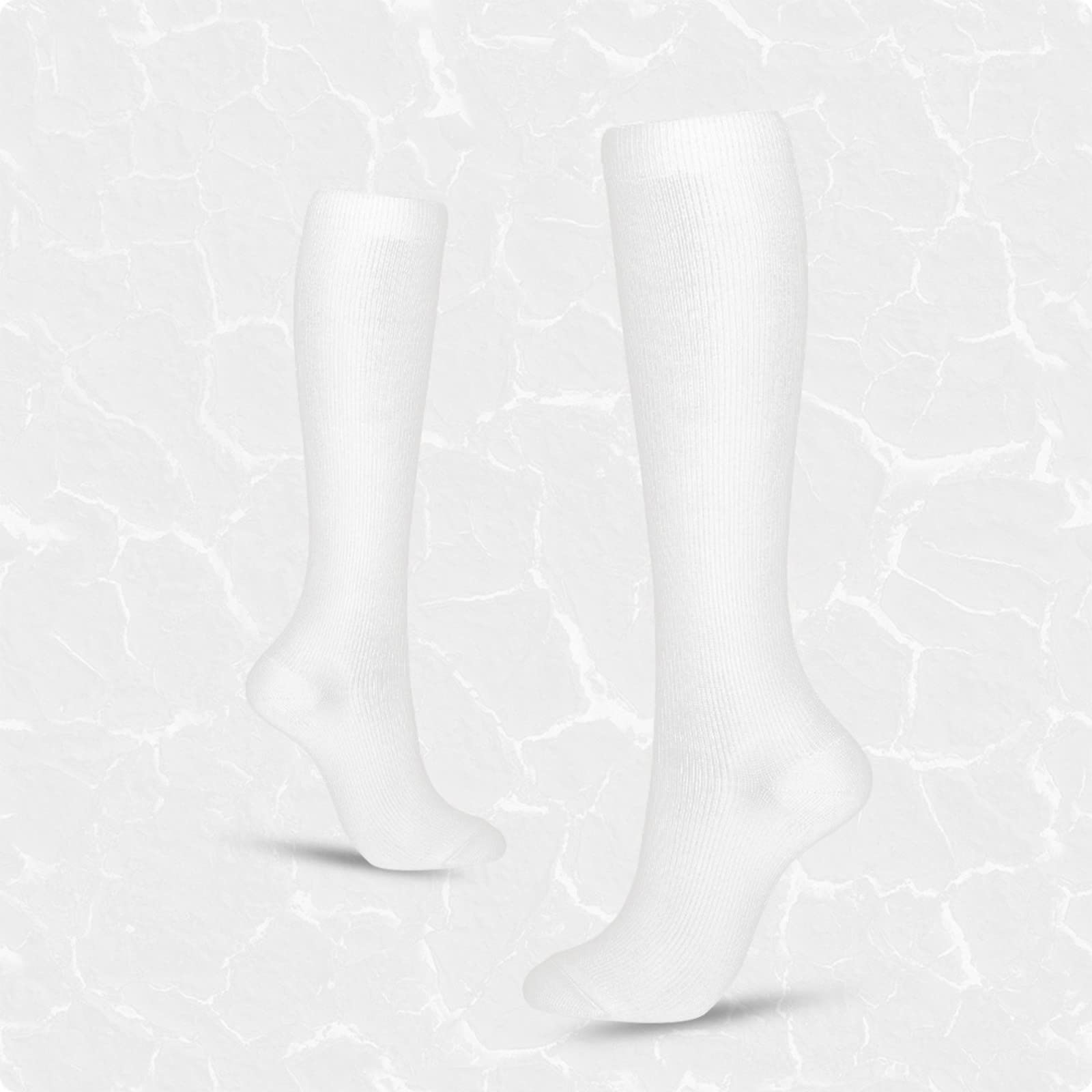 7 paia calze a compressione fino al ginocchio, donna uomo, supporto per corsa e ciclismo, migliorano circolazione/A