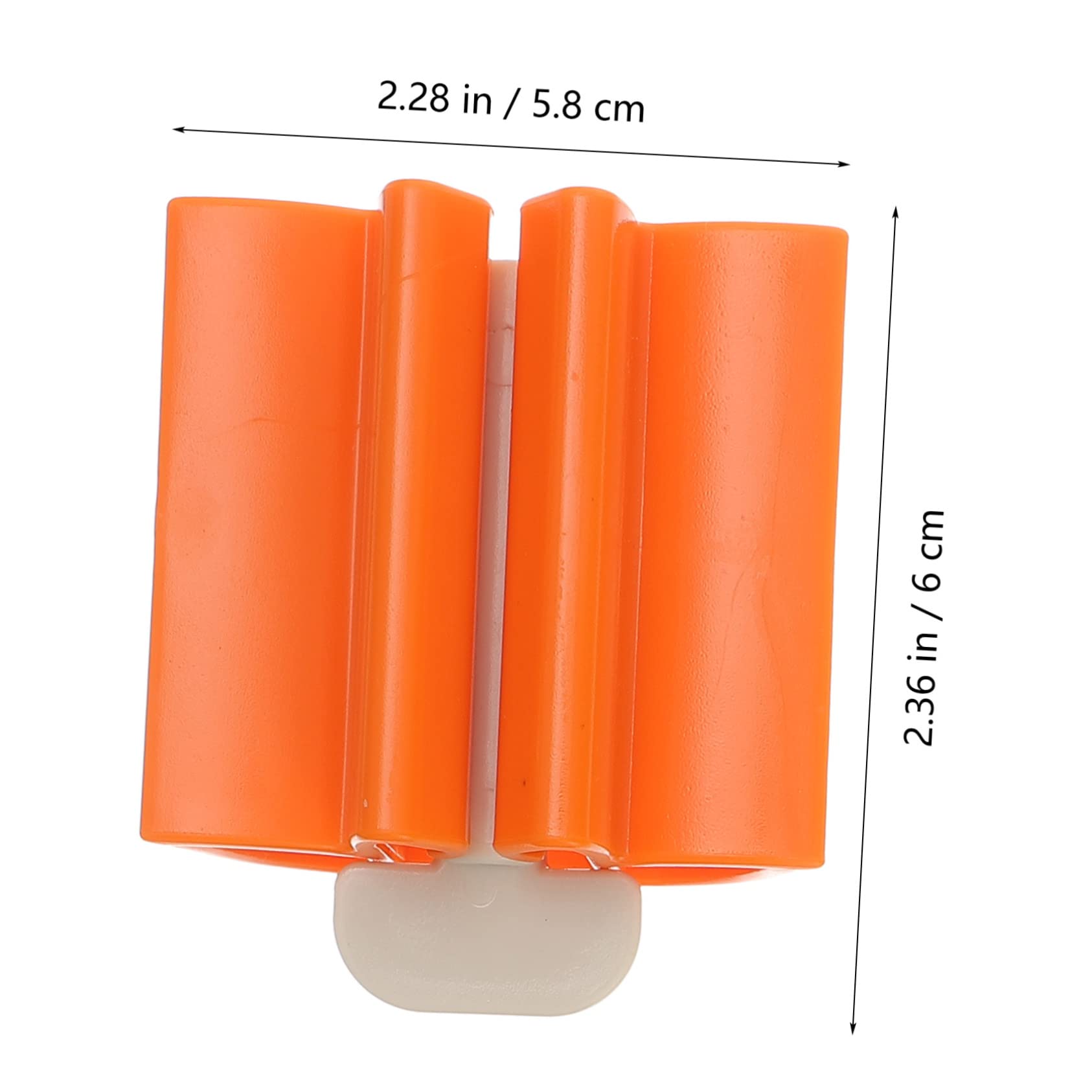 Gogogmee Manual Toothpaste Squeezer Pump for Toothpaste Tube 4pcs Toothpaste Clamp Abs Material Bathroom Accessory