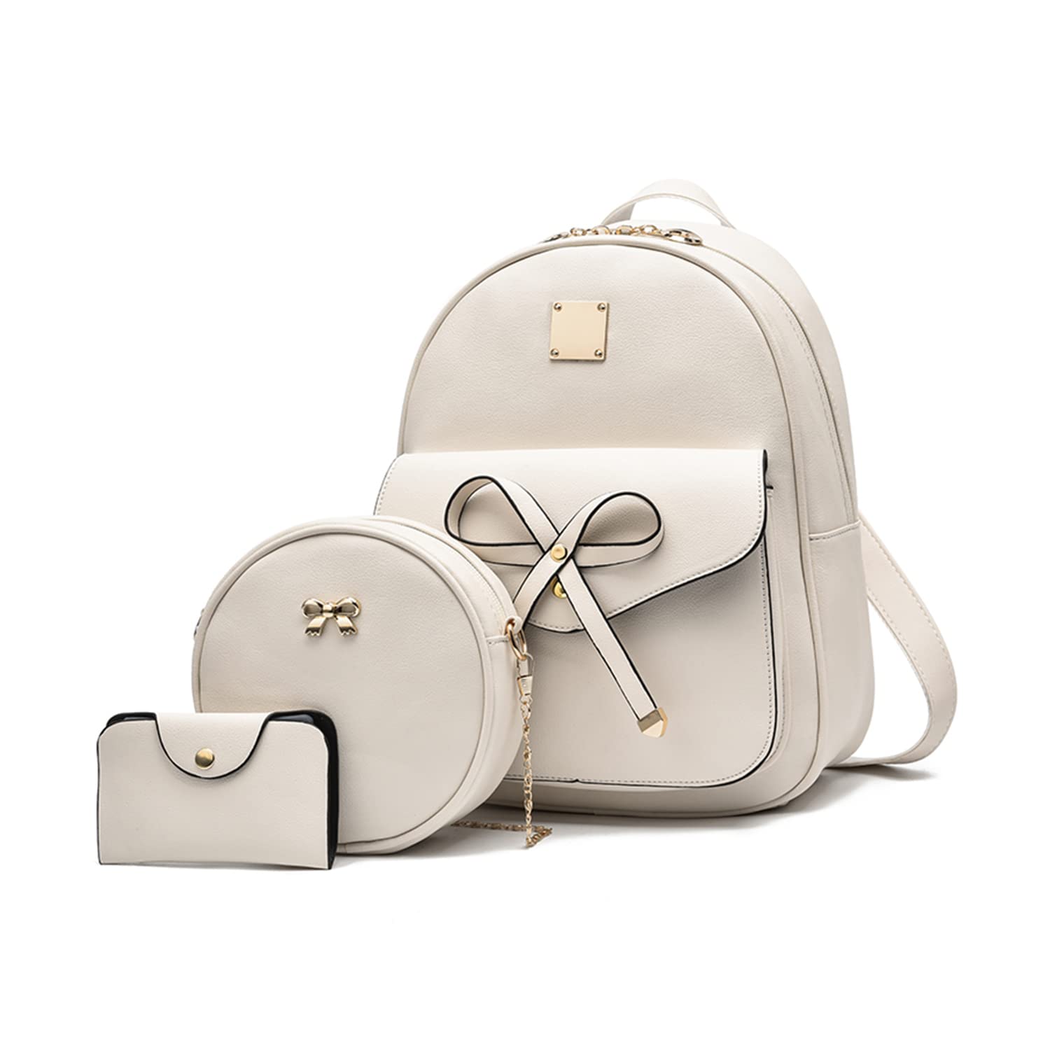EVEOUT Damen Mini Rucksack Multi-Taschen Reisetasche Nylon C