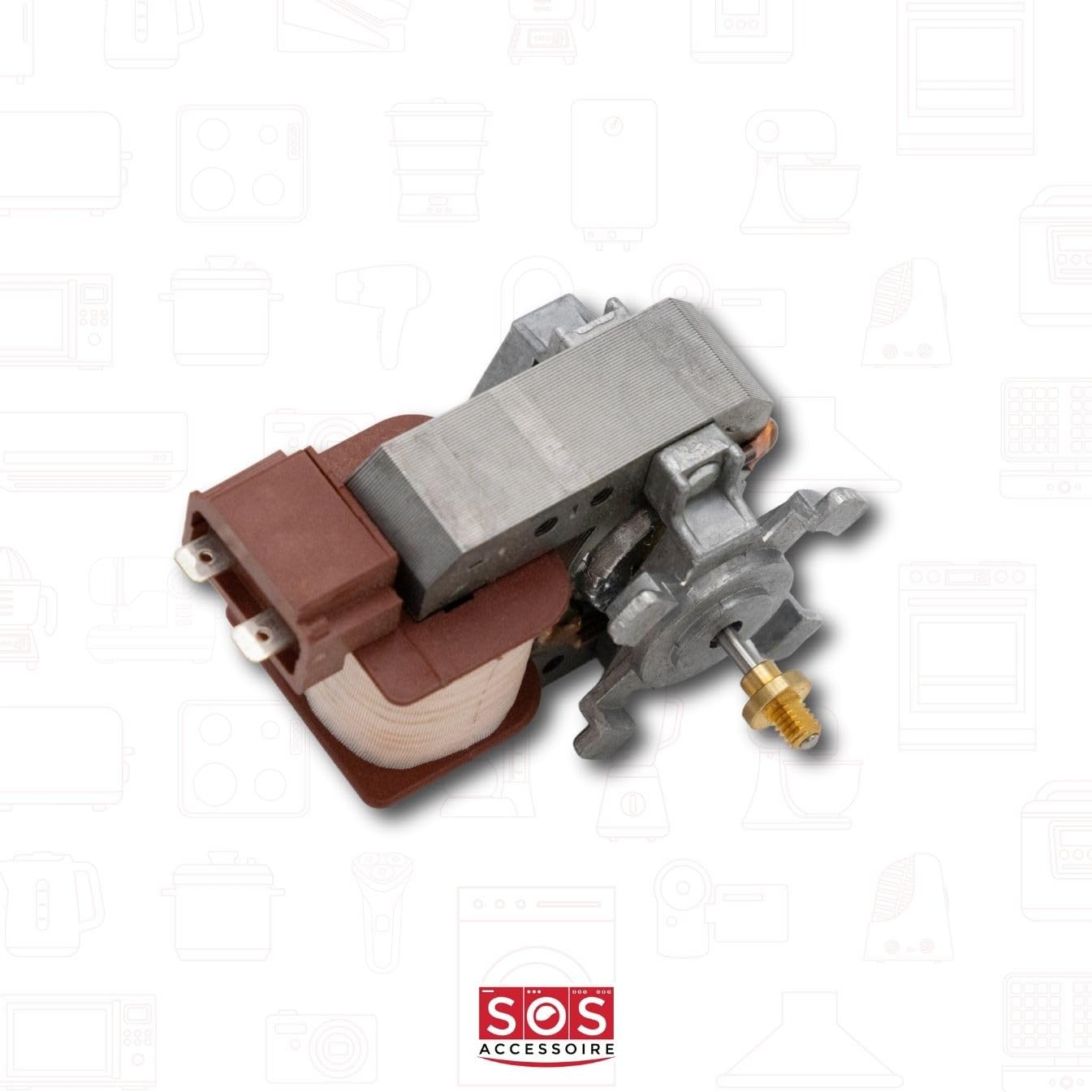 SOS Accessoire Moteur ventilateur pour Four, cuisinière - 795210954,00753433 SMEG, BOSCH, NEFF