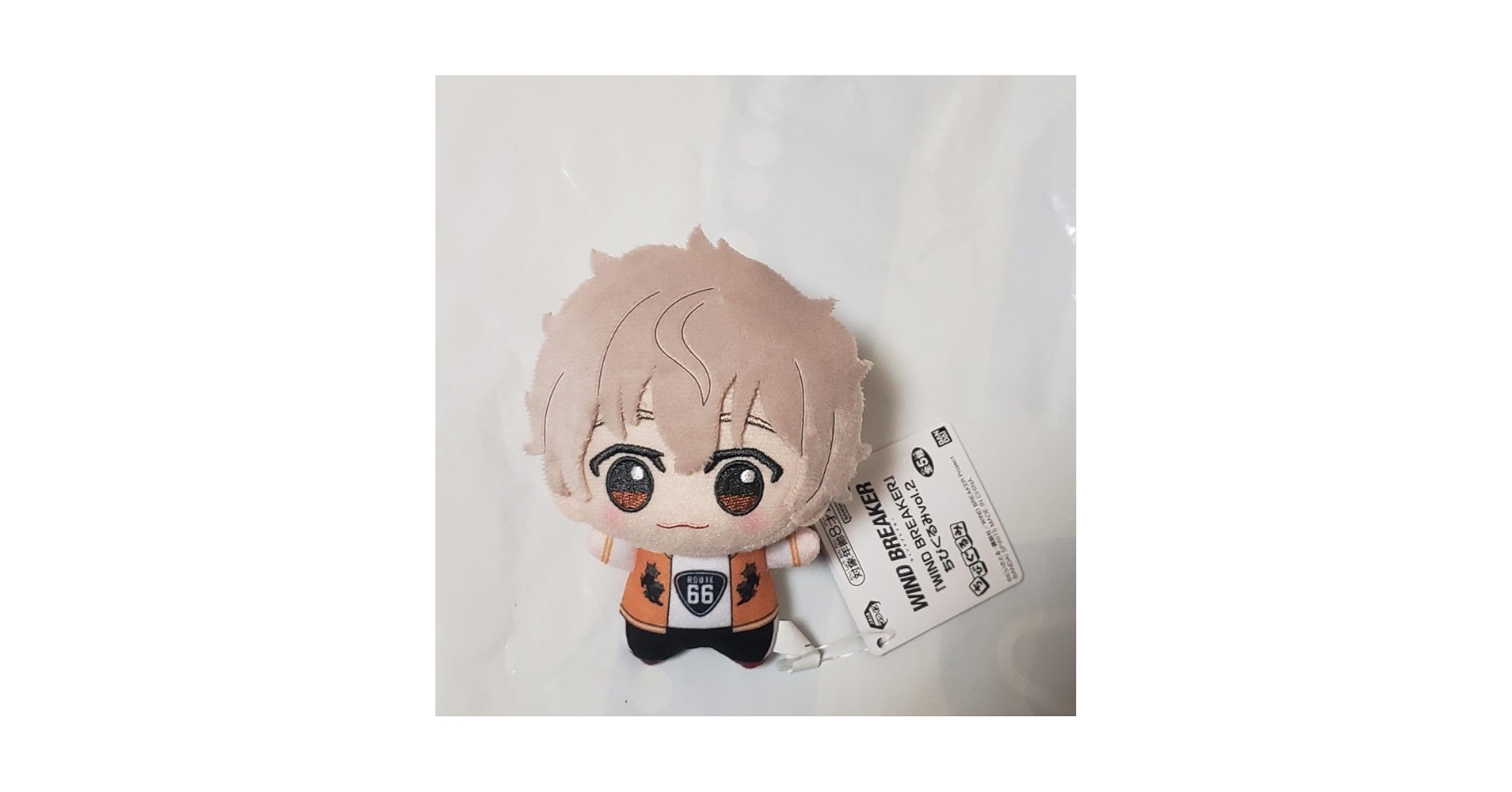 WIND BREAKER 兎耳山丁子 ちびぐるみ ぬいぐるみ アクリルブロック WIND BREAKER ちびぐるみ vol.2 兎耳山丁子 : アミューム