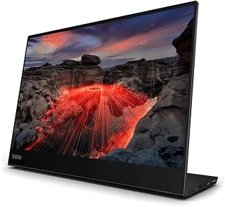 Lenovo ThinkVision M14t Gen 2(14型モバイル/2240x1400/IPS/10点マルチタッチ/USB-C) 63FDUAR6JP