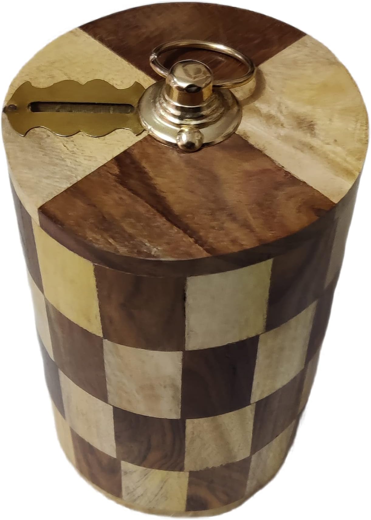 Wooden Money Saving Box, Coin Bank, Savings Box, Piggy Bank, Smart Money Box, Wooden Coin Box, Money Saver, Piggy Bank with Numbers, Target 100000 Rupees Savings Box for Kids & Adults