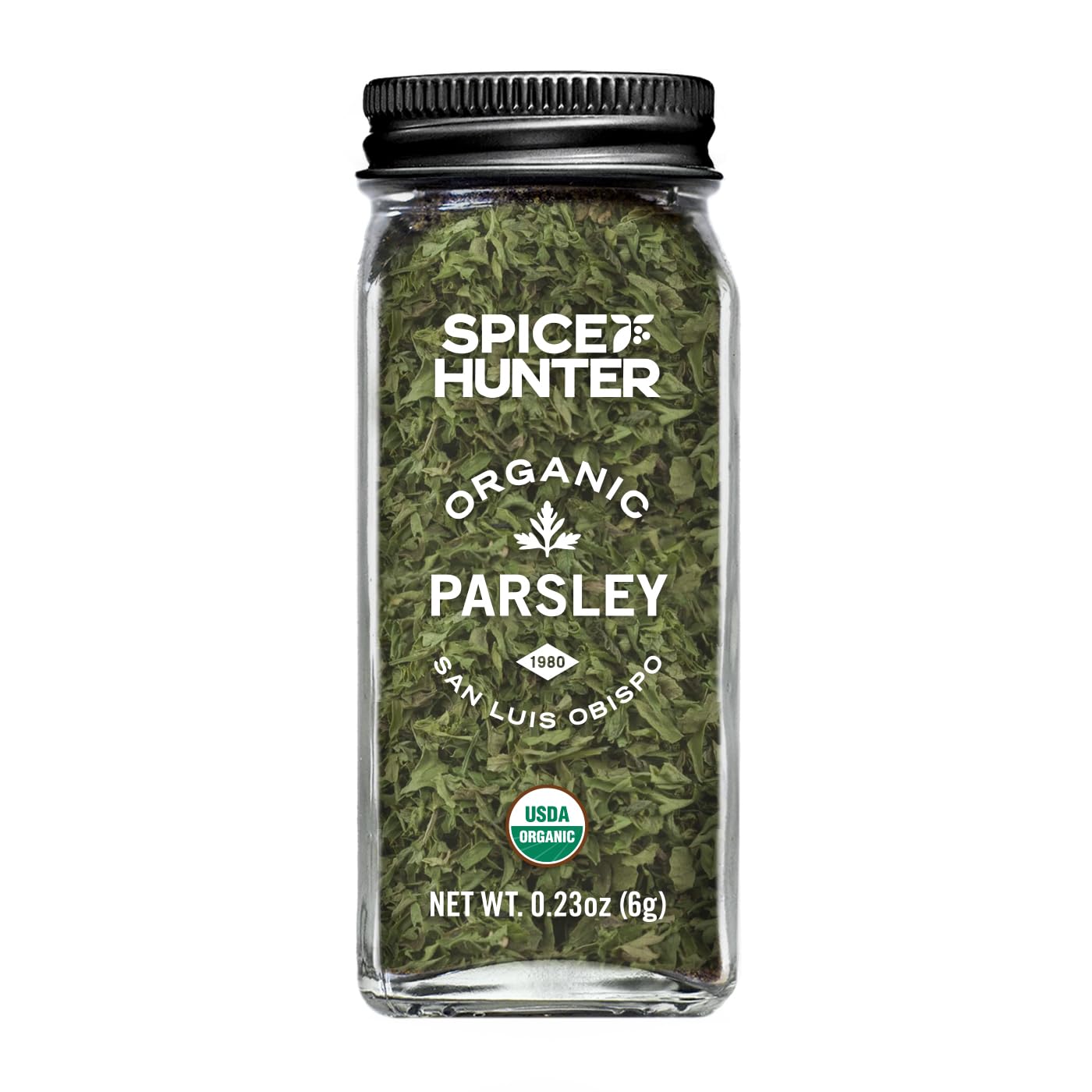 Spice Hunter Parsley Flakes, 100% Organic, 0.23 Ounces (Pack of 6)