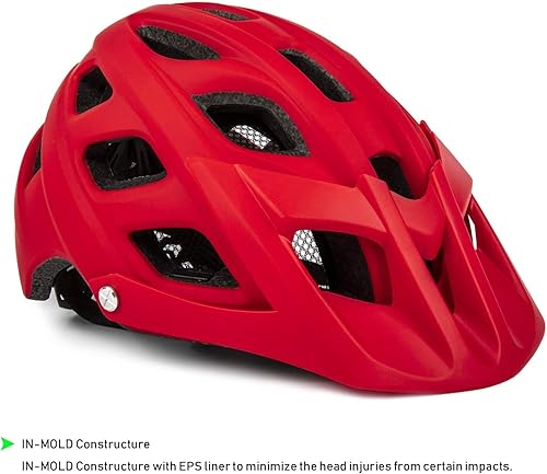 Miniatura 7 de Casco de bicicleta para niños, casco de bicicleta para niños y niñas de 8 años en adelante, con visera fresca, casco de bicicleta para niños, casco