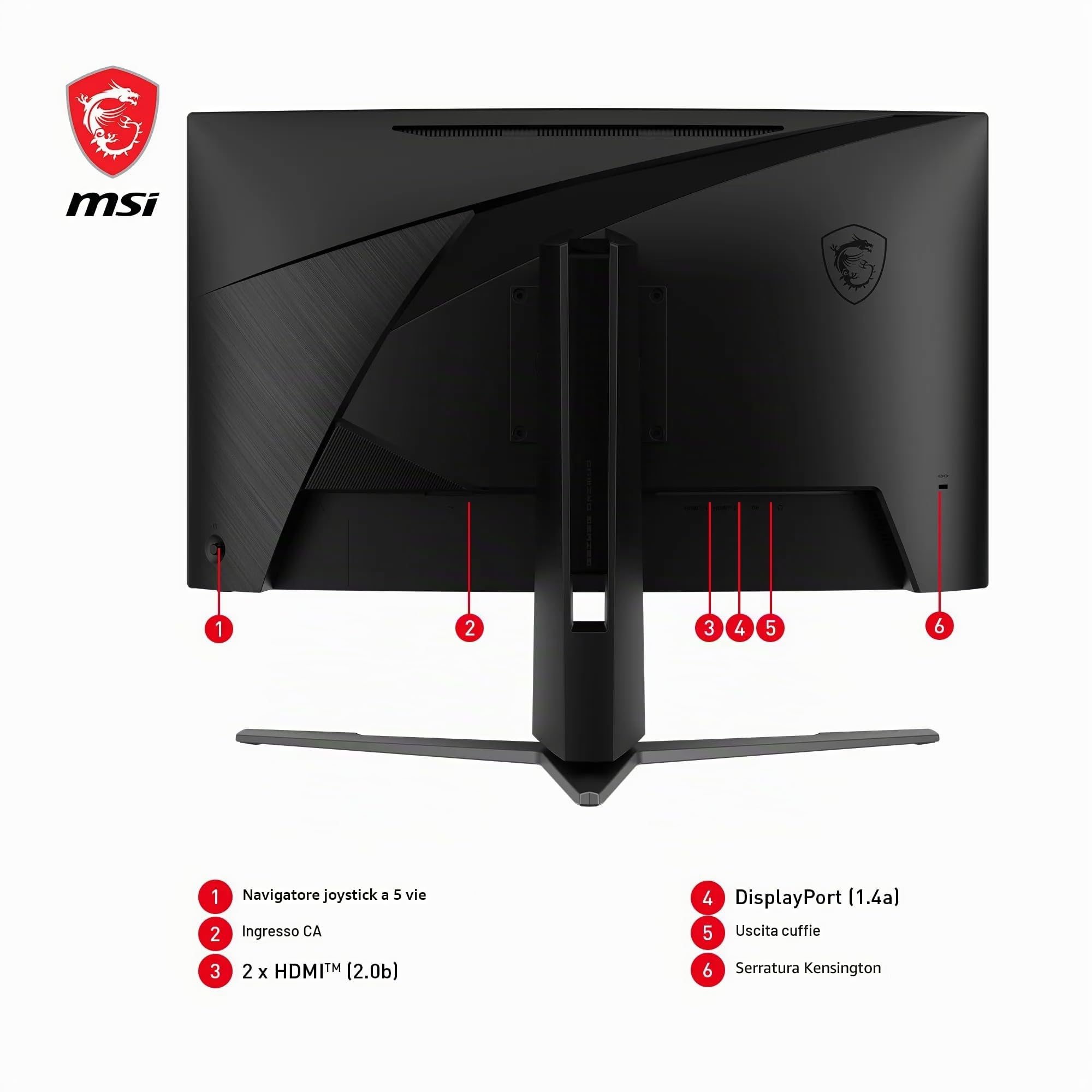 MSI MAG 27CQ6PF Computerbildschirm 68,6 cm (27") 2560 x 1440 Pixel Wide Quad HD LCD Schwarz (MAG 27CQ6PF)