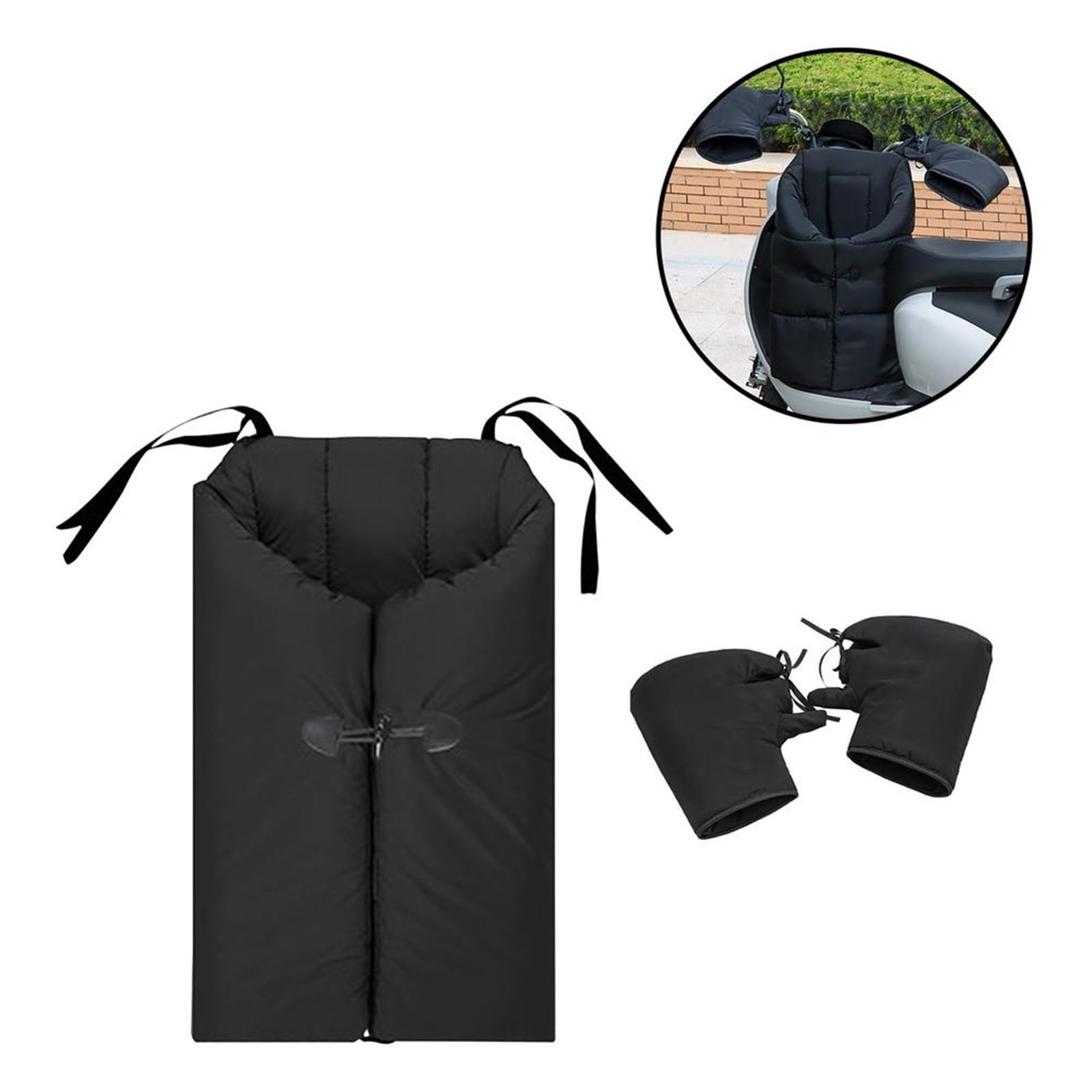 Tablier Scooter, Couvre Jambe Scooter Couverture De Tablier Coupe-Vent for Moto, Genou, Taille, Jambe, Universelle Protection des Genoux Scooter