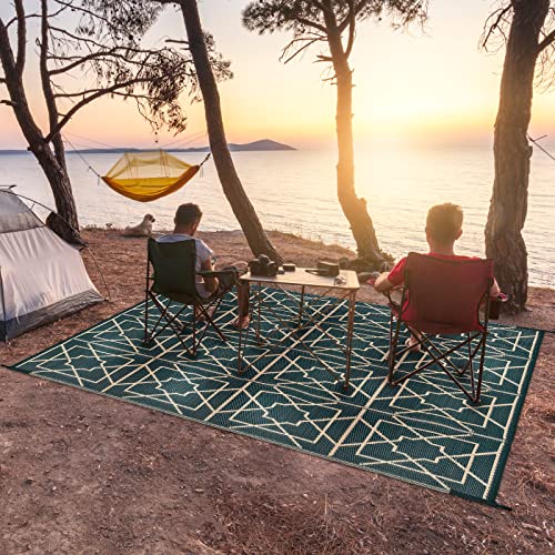 PURRUGS Reversible Mats Outdoor Rugs, Plastic Straw Rug, Weather Resistant Easy Clean Outdoor Modern Area Rugs for Outdoor Patio, Backyard Garden, Terrace, Deck, Beach, Picnic, Camping and RV Travel - Image 7