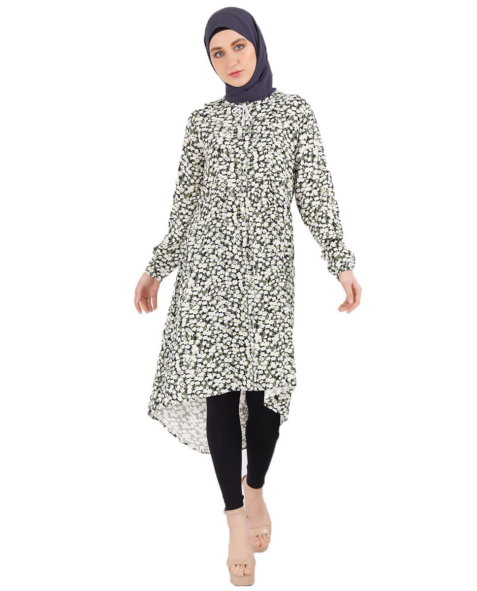 Silk Route Floral Meadow High Low Top