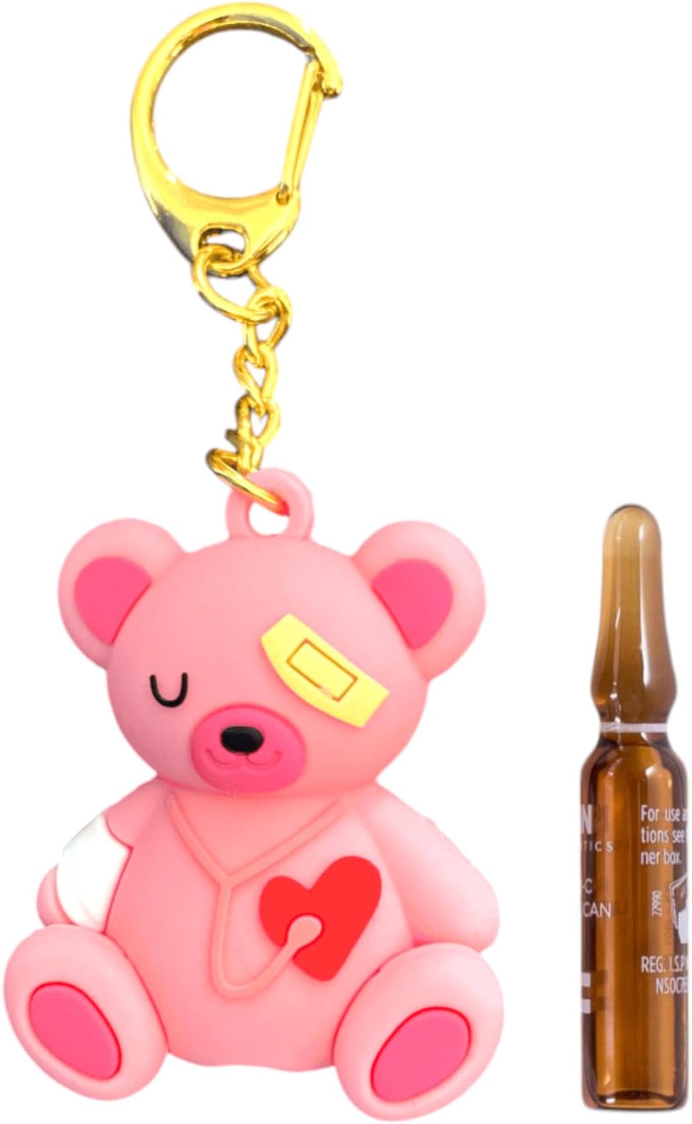 Adorable Teddy Ampoule Opener – Perfect for Nurses & Healthcare Heroes! (Pink)