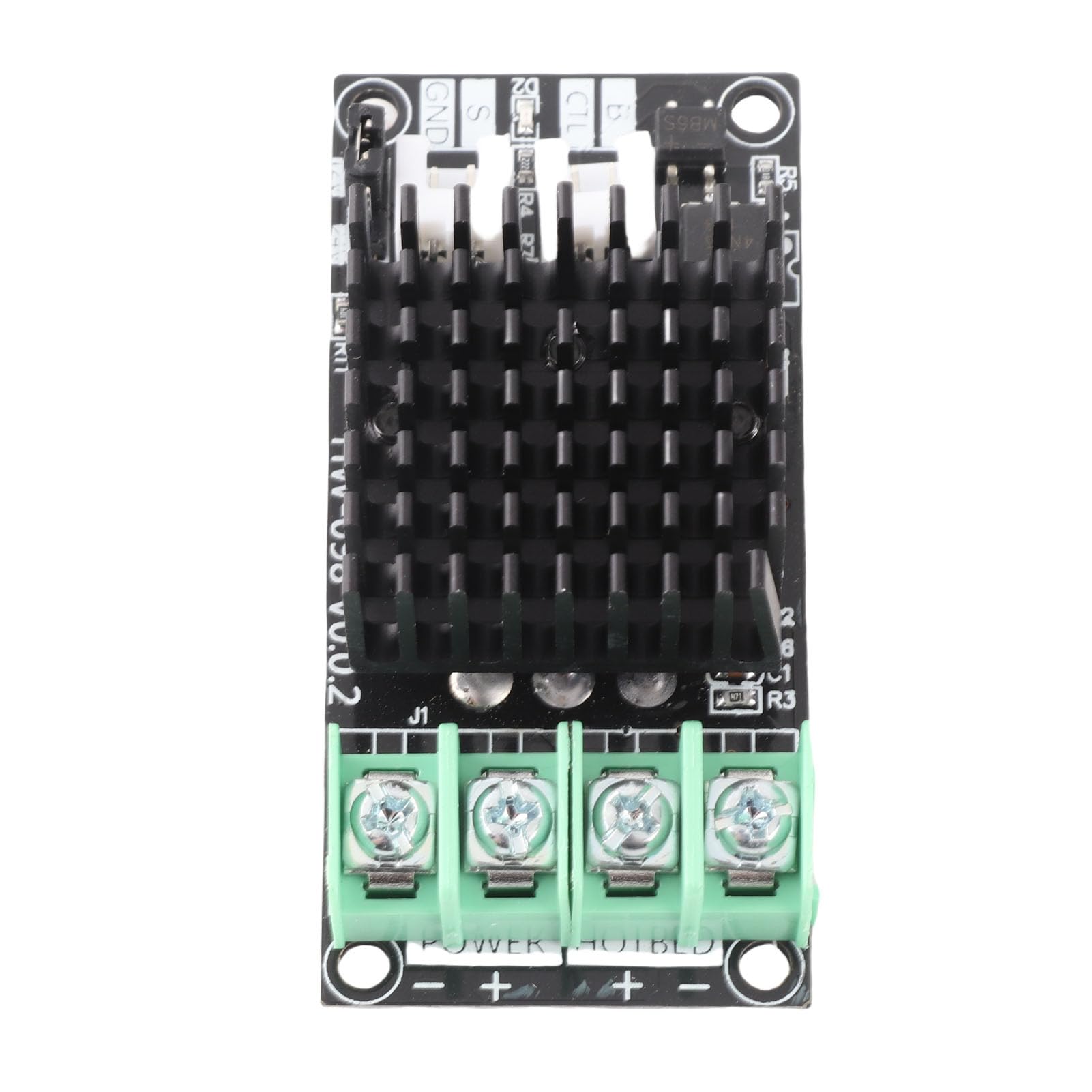 Modulo MOSFET 30A per Stampante 3D, Regolatore Temperatura Letto Riscaldato, Controllo Riscaldamento 3D Printer, Dimensioni 66,6x32mm