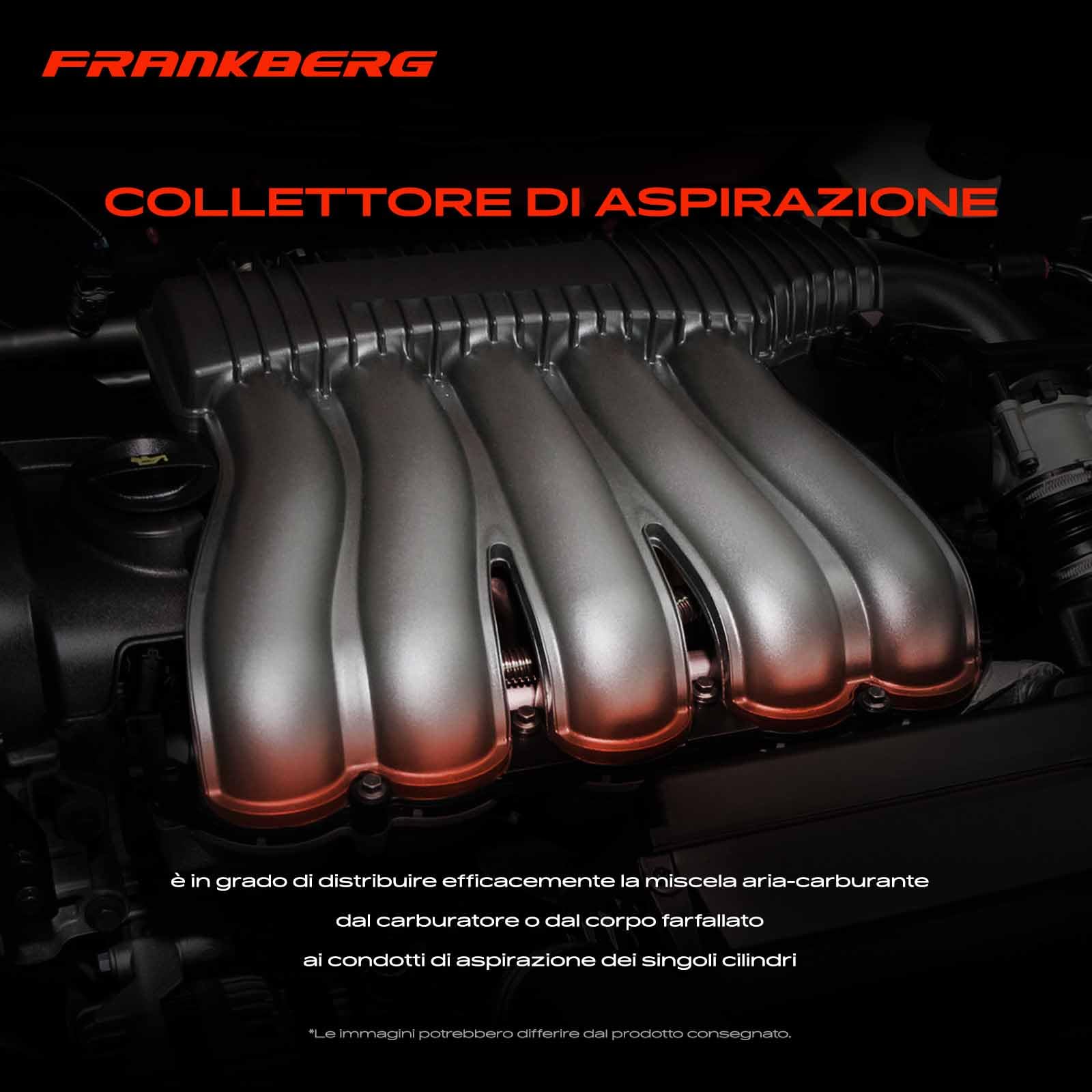 Frankberg Collettore di aspirazione Tubo di aspirazione Compatibile con GLK-Class X204 2.1L Classe E T-Model S212 2.1L GLC X253 2.1L Classe E W212 2.1L B-Class W242 W246 1.8L Replace# 6510900037