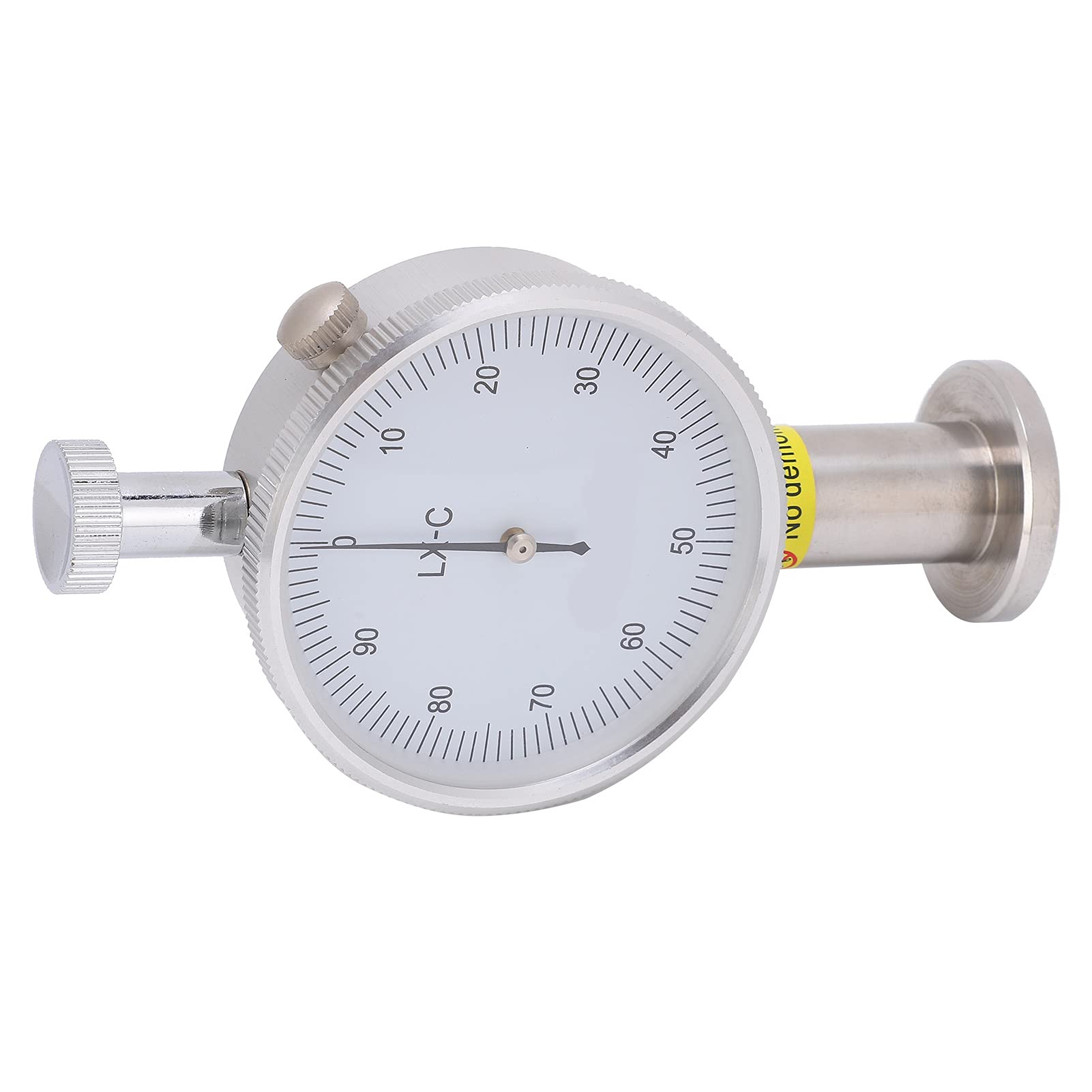 LX - C - Probador de dureza de puntero de durómetro de 1 orilla, esclerómetro portátil para caucho y plásticos, rango de medición de 0,55 N ~ 8,05 N con absorción de impactos de
