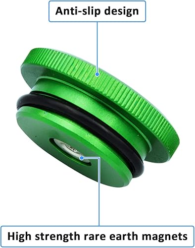 Miniatura 6 de WeiSen Tapa de combustible diésel magnética Ram Diesel Billet Tapa de combustible de aluminio compatible con Dodge Ram 1500 2500 3500 2013-2018