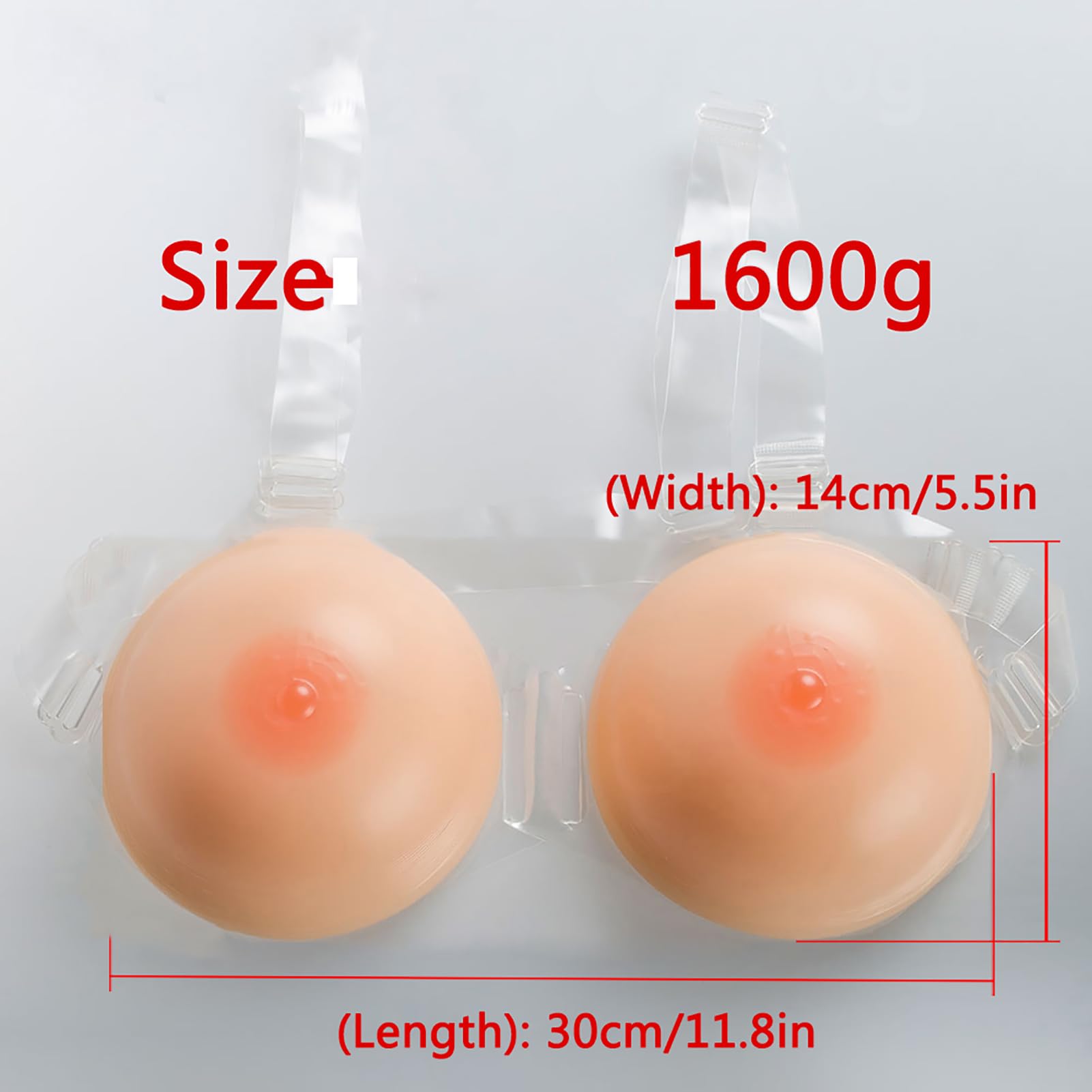 Sztuczne Piersi Fantastyczne Protezy Biustu Silikonowe Dla Osób Chcących Naturalnego Wyglądu Silikonowe Piersi Idealne Dla Powiększania Biustu Cross-dresserów I Tran Flesh-1600g