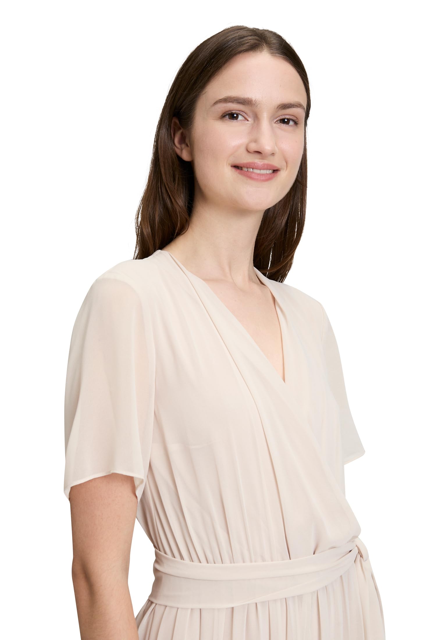 Betty & Co Damski kombinezon z plisą