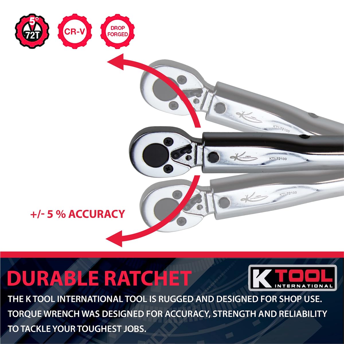 Amazon.com: K Tool International TORQUE WRENCH 3/8IN. DRIVE