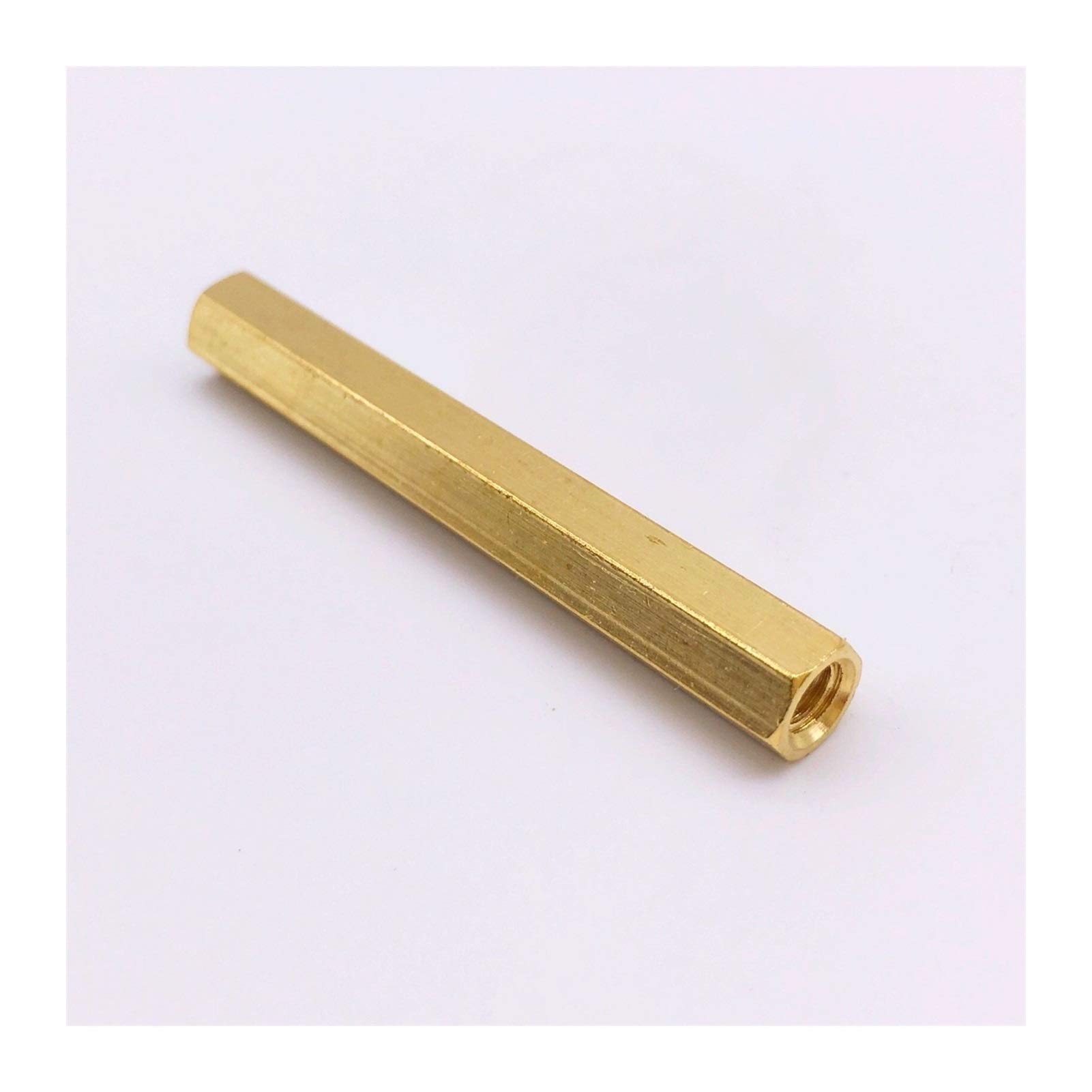 M3 Espaciador Tarjeta DE Circuito Impreso Separadores de Tuercas hexagonales de latón Pilar Rosca Hembra Longitud 4-28mm DaJiKan (Size : 14mm Pack 500)