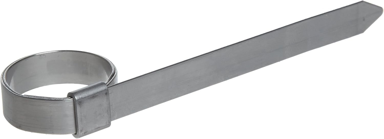 BAND-IT JS4489 Junior 3/8" Wide x 0.025" Thick, 4" Diameter, 316 Stainless Steel Smooth I.D. Clamp (100 Per Box)