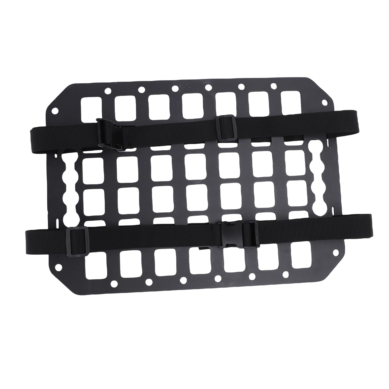Aluminiowy Wielofunkcyjny Organizer na Oparcie Siedzenia Samochodowego Molle Panel Organizer, Modułowy Panel do Przechowywania Pojazdu RV Oparcia Siedzenia do Samochodu Ciężarowego SUV RV,