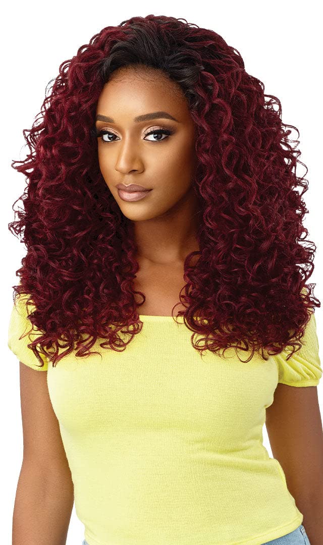 Outre Converti Cap Synthetic Wig - HONEY BUNCHES (4 Medium Brown)