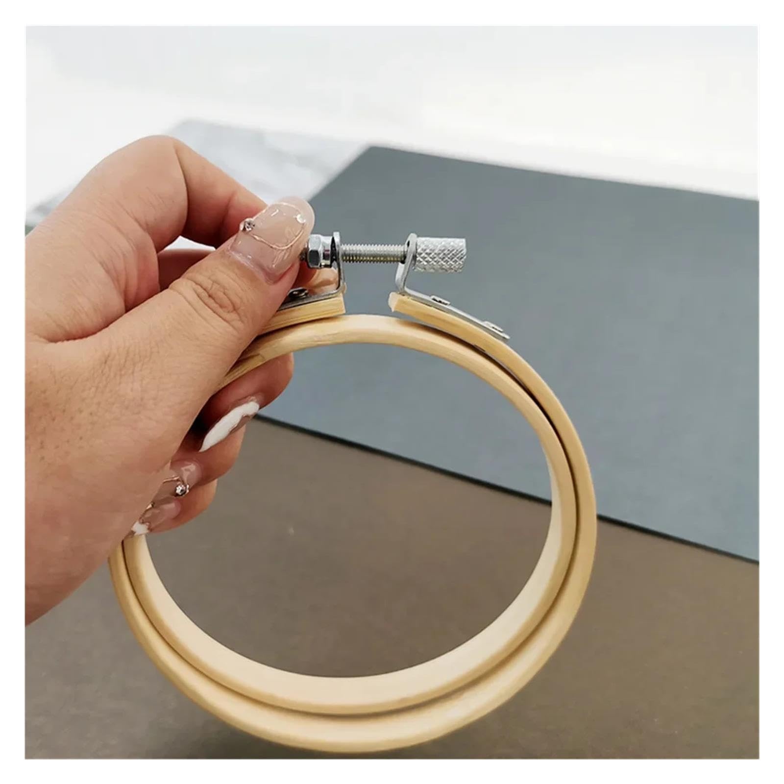 Bastidor Para Bordar Conjunto de marco de aros de bordado de madera