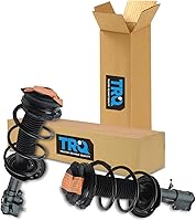 Vista 195 de TRQ - Conjunto de puntal delantero y resorte helicoidal (lados del conductor y del pasajero), para auto