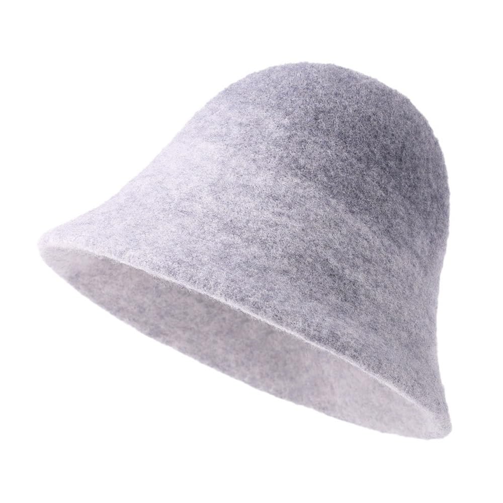 Chapeau seau en laine isolant et chaud contre le froid hivernal