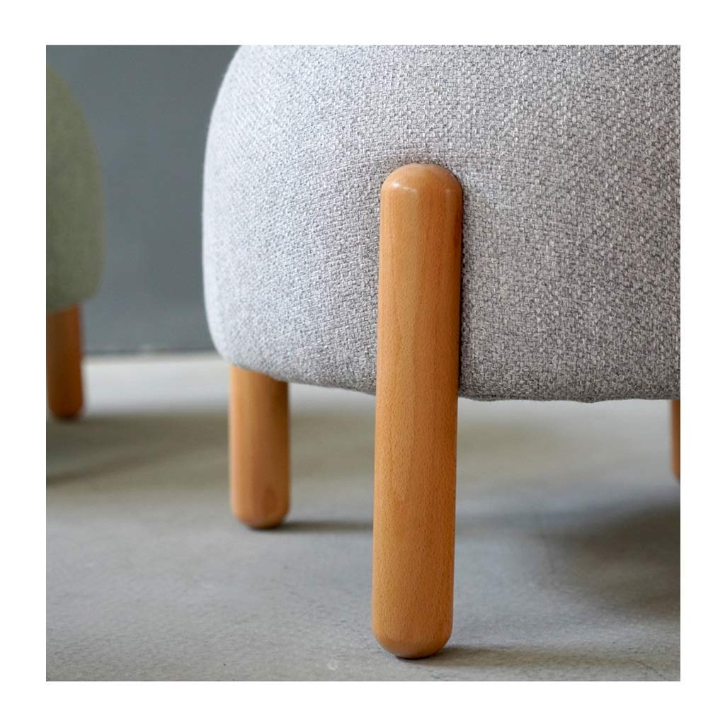 Support nordique rond gzz en bois, parfait pour un coin lecture cosy