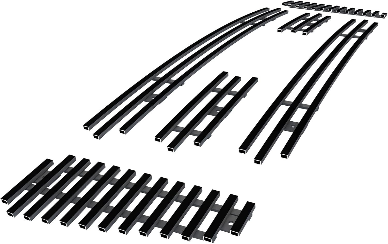 APS Compatible with Ford F-150 2004-2008 Bar Style Main Upper Stainless Steel SS Chrome Billet Front Grill Grille Insert F65726A