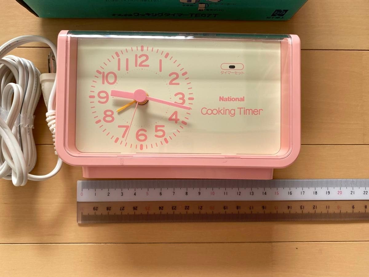 レトロ ナショナル クッキングタイマー TE67T 松下電工 アンティーク