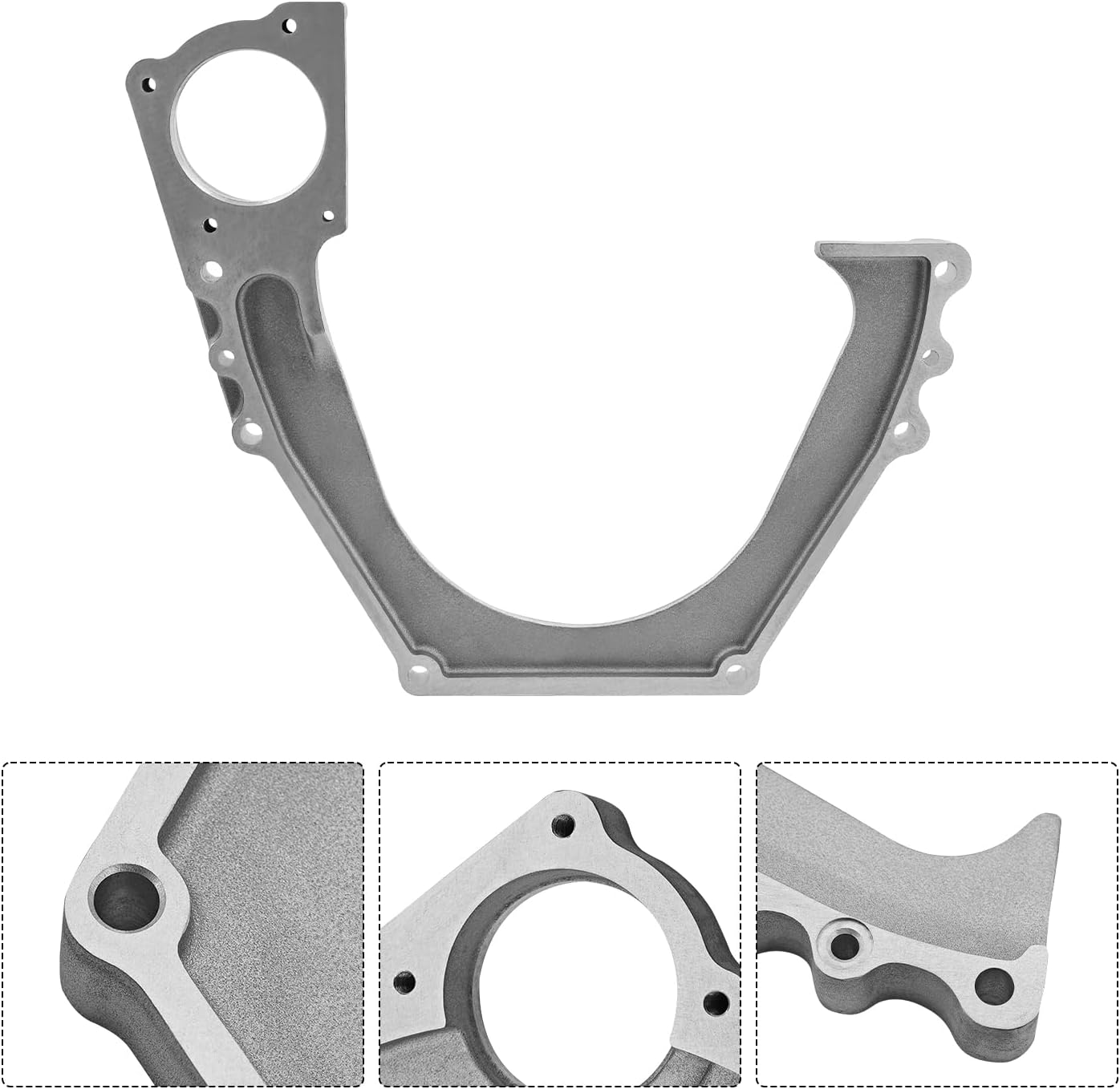 1818265C1 E4OD 4R100 7.3L Transmission Adapter Spacer Plate Fits For Ford F250 F350 F450 1994-2003 ZF5 replace# 194398