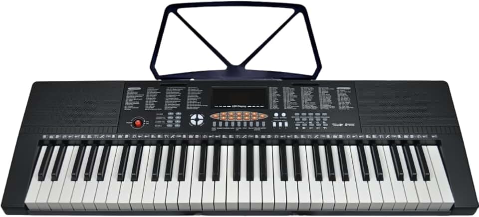 Teclado Musical Iniciante Estudante 5/8 Bravo Bp100 61 Teclas