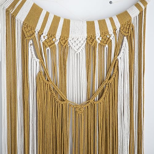 Atrapasueños de macramé bohemio marrón para regalar en inauguración 7