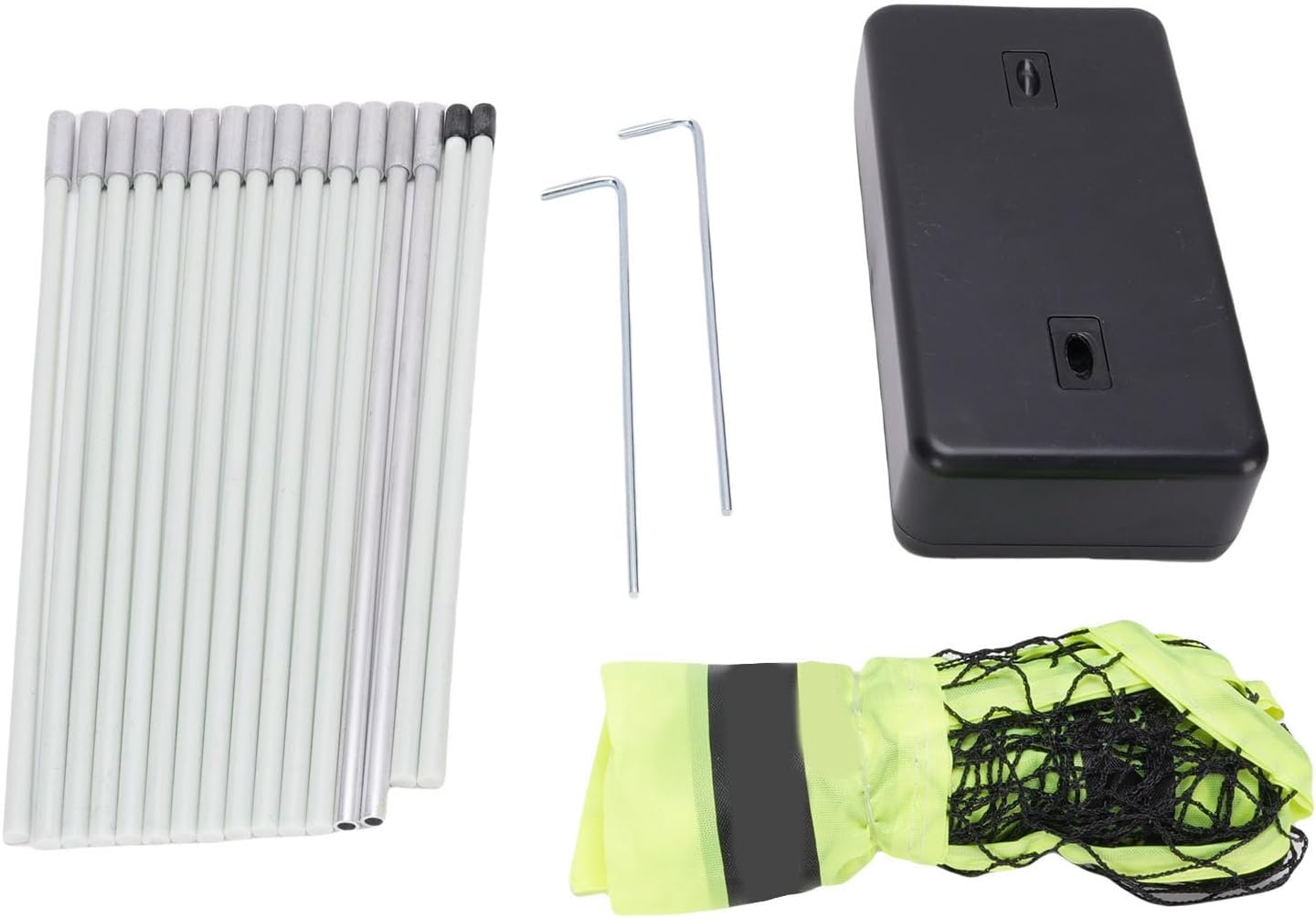 aqxreight Portable Badminton Net Quick Setup Standard Badminton Net with Freestanding Base for Beach Backyard Picnic Orange Ensuring Durability Portable NetInstant Setup