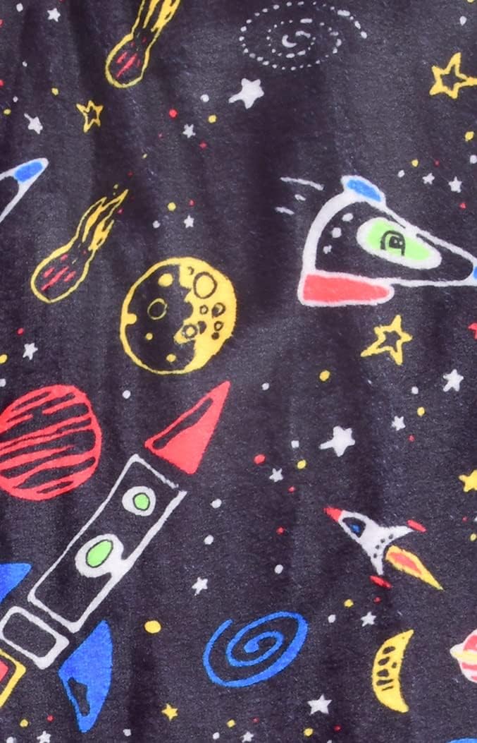 iscream Silky Soft Plush 37.5" x 15.5" Lounge and Reading Bed Support Pillow - Out of This World