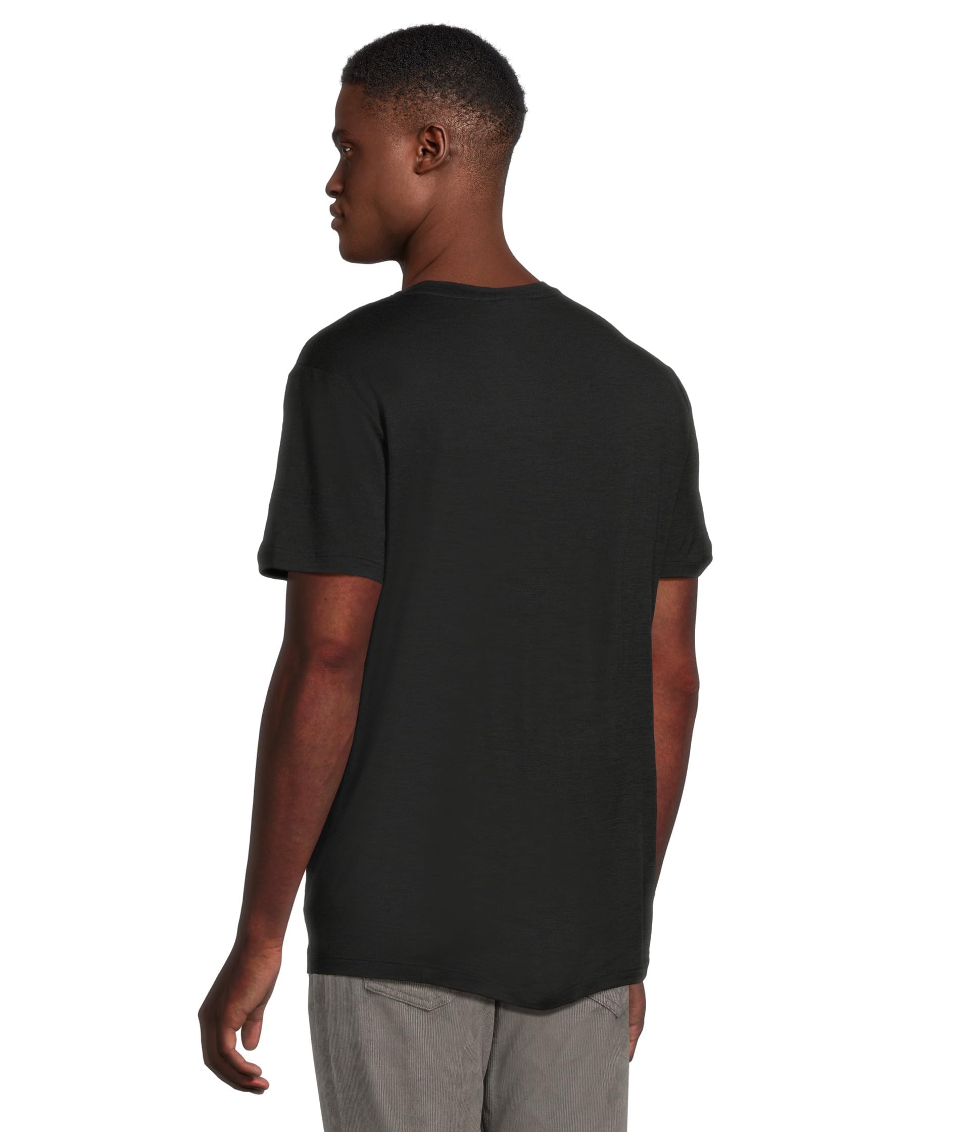 Men Merino 150 Tech Lite SS Tee Skiing Yeti 001 BL