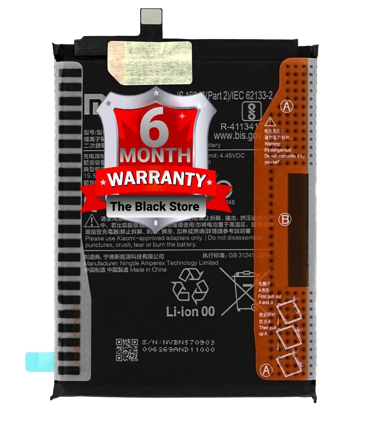 Image of Original Battery for BN57 Xiaomi Poco X3-NFC (Poco X3 Pro) M2007J20CG, M2007J20CT with 6 Month of Warranty 6000mAh