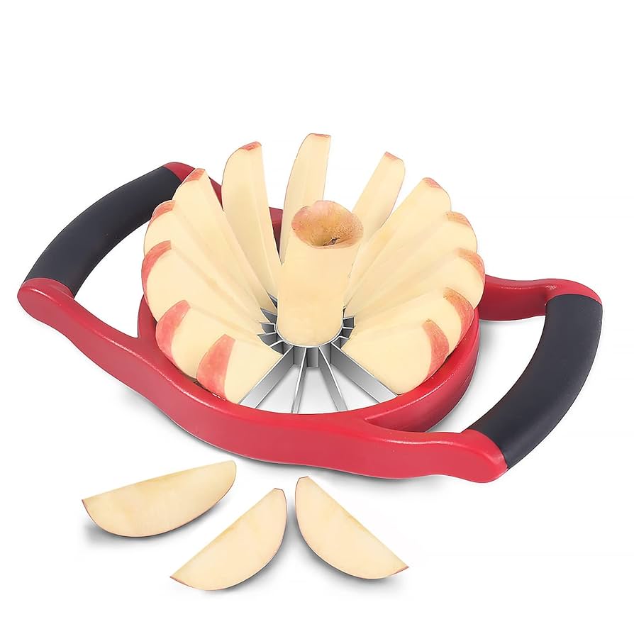 Amazon.com: Newness 5.12 Inch Extra Large Apple Slicer, 16