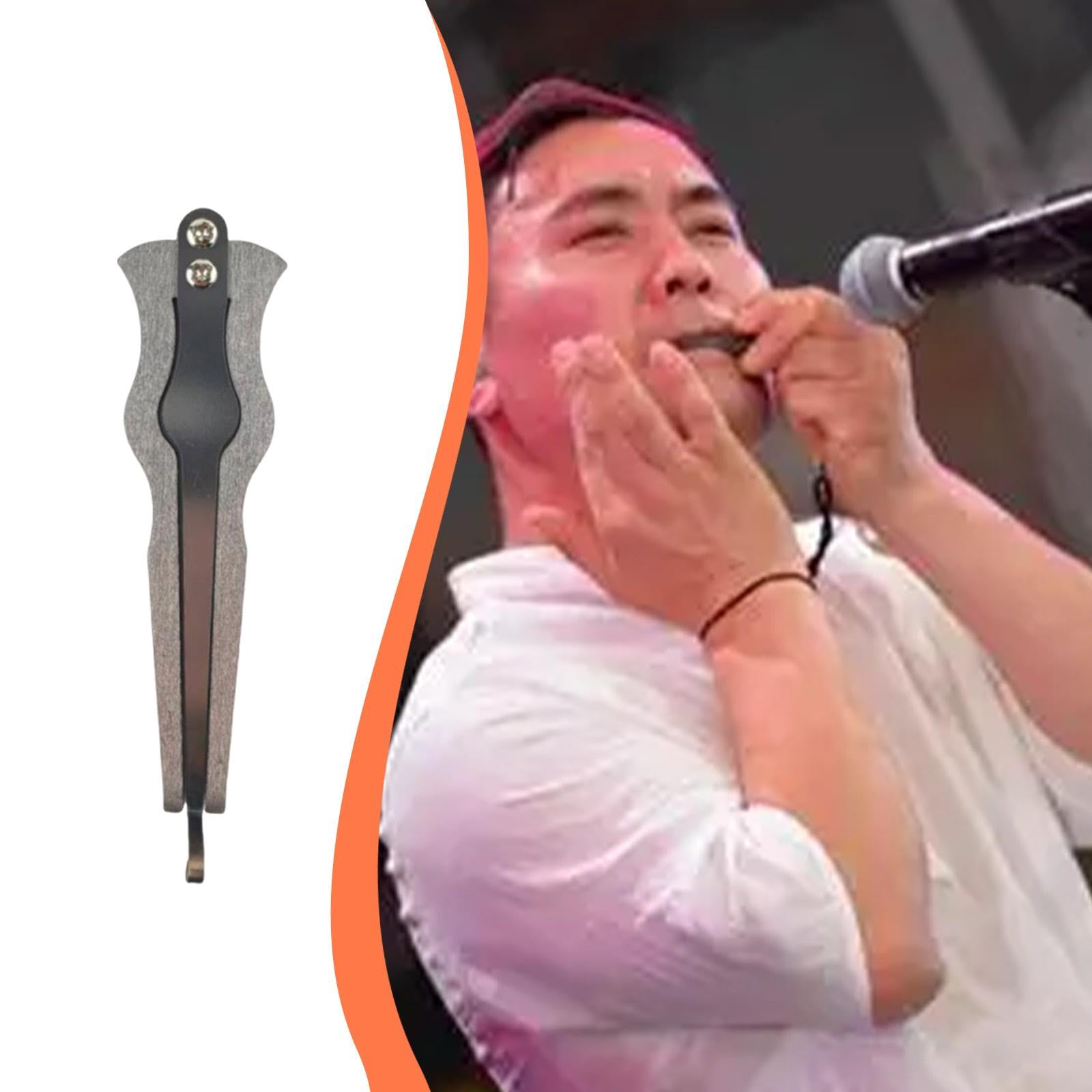 Scacciapensieri, scacciapensieri, regalo, suono meraviglioso, creativo, facile da suonare, strumento musicale portatile a bocca, maultrommel per, Curva D'argento