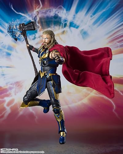 Vista 4 de TAMASHII NATIONS - Thor (THOR: Love & Thunder) - THOR: Love & Thunder, Figura de acción de Bandai Spirits S.H.Figuarts