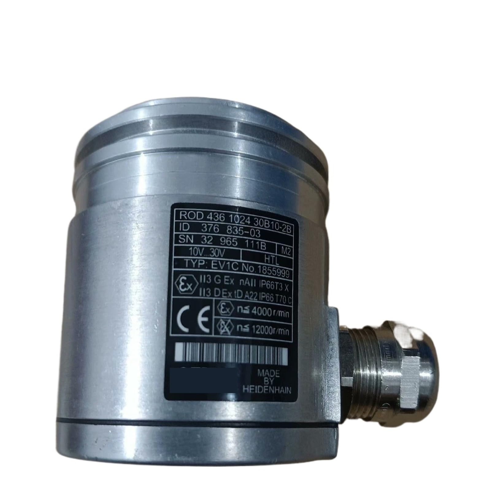 JNURGWLYH Incremental Rotary Encoder EV1C Rod 436 1024 30B10-2B for Industry