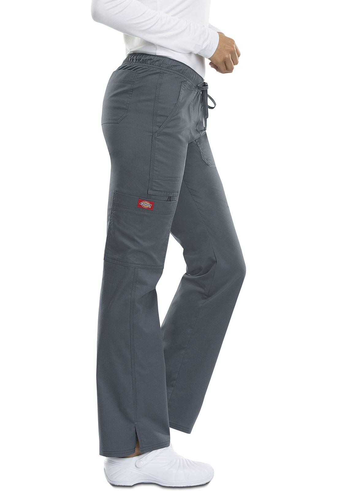 Gen Flex Scrubs for Women, Stretch Drawstring Cargo Pants for Women