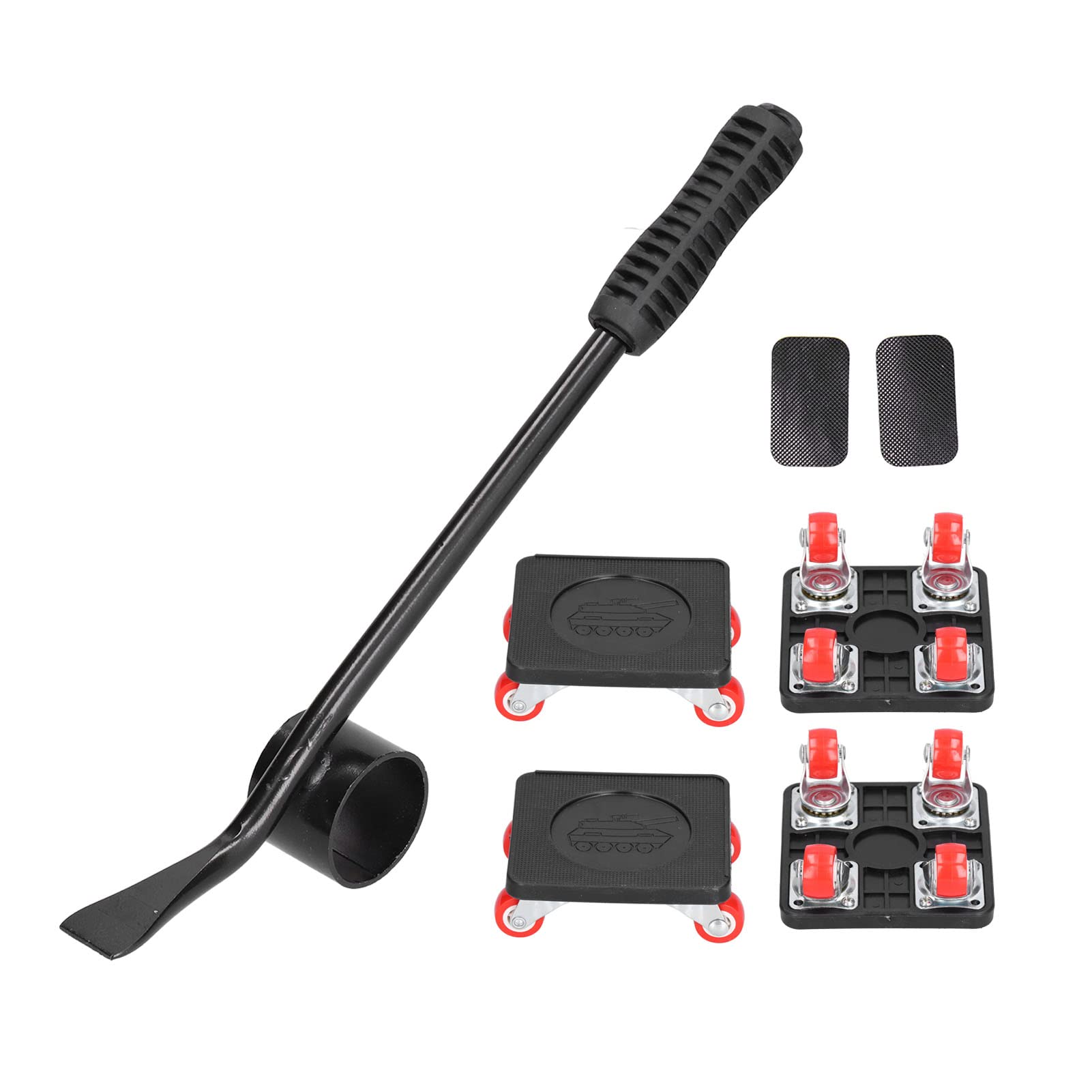 Schwerlast-Möbeltransporter, 4 Transportwagen Schwerlast-Möbeltransportwagen-Set für Sofas, Couches und Kühlschränke,Andere Heimhardware und Zubehör