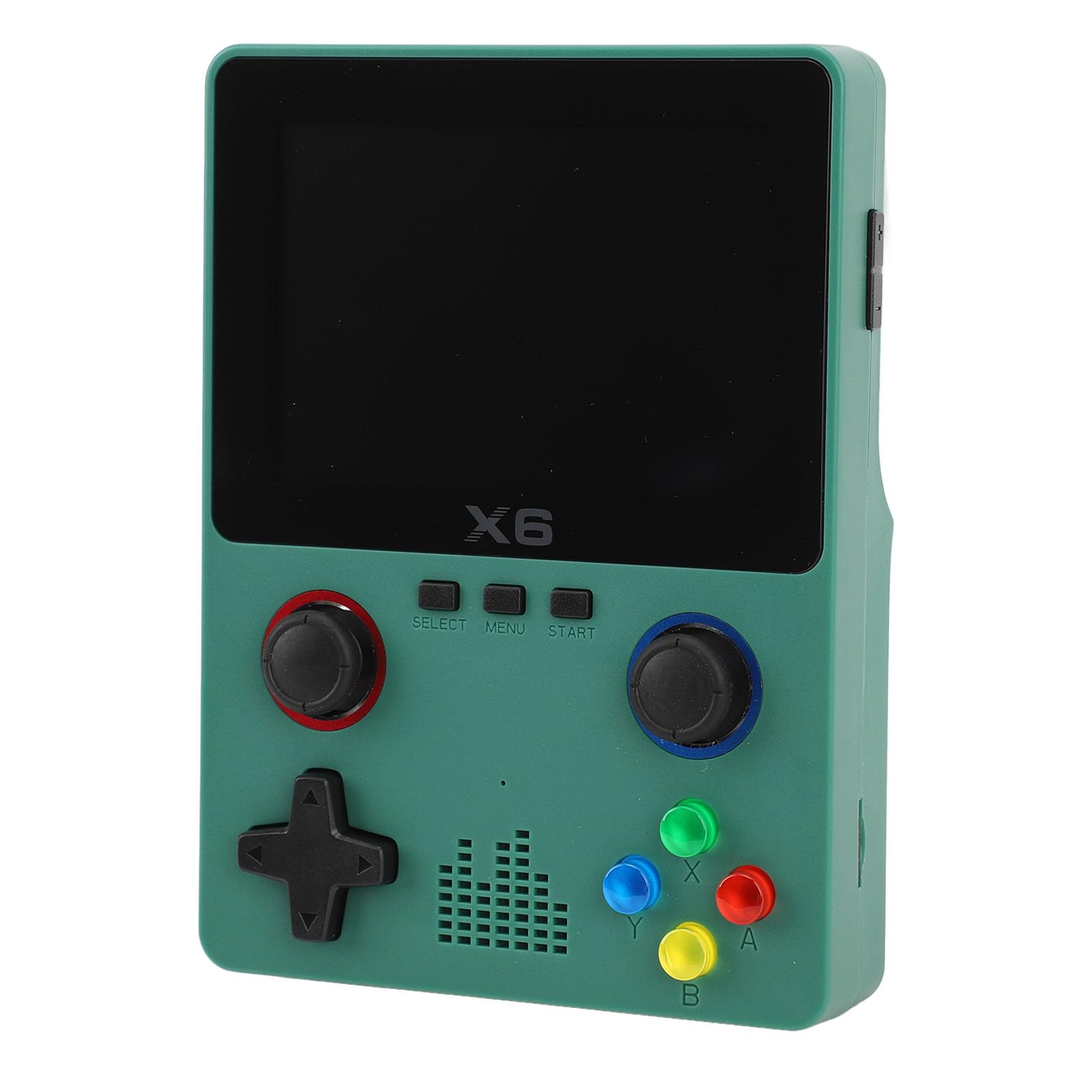 Eujgoov Console di Gioco retrò Portatile HD con Doppio Rocker, Grande Scheda di Memoria, Ideale per i Giocatori Adulti (Green)