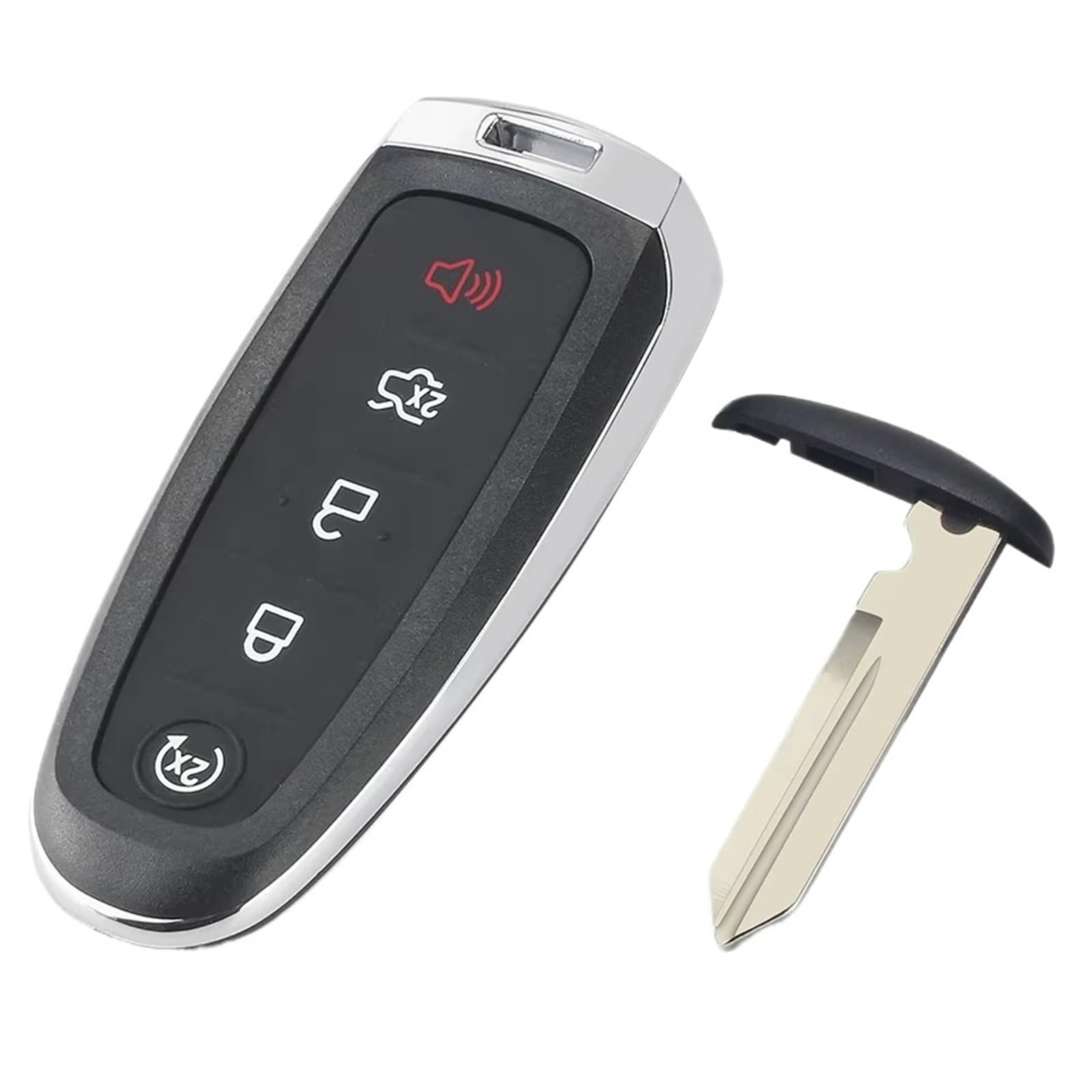 Compatibile Con Ford Per Flex 2013 2014 2015 2016 Per Focus 2012 5 Pulsanti Copertura Custodia Chiave Auto A Distanza(HU101)